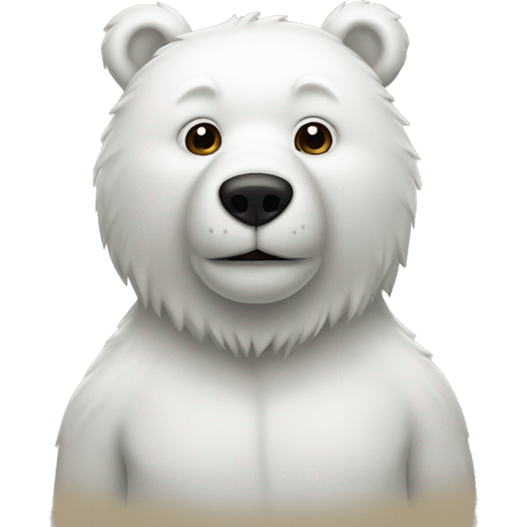 white bear emoji