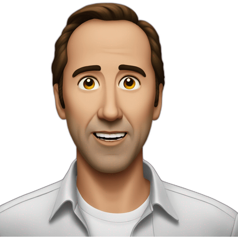 nicolas cage emoji