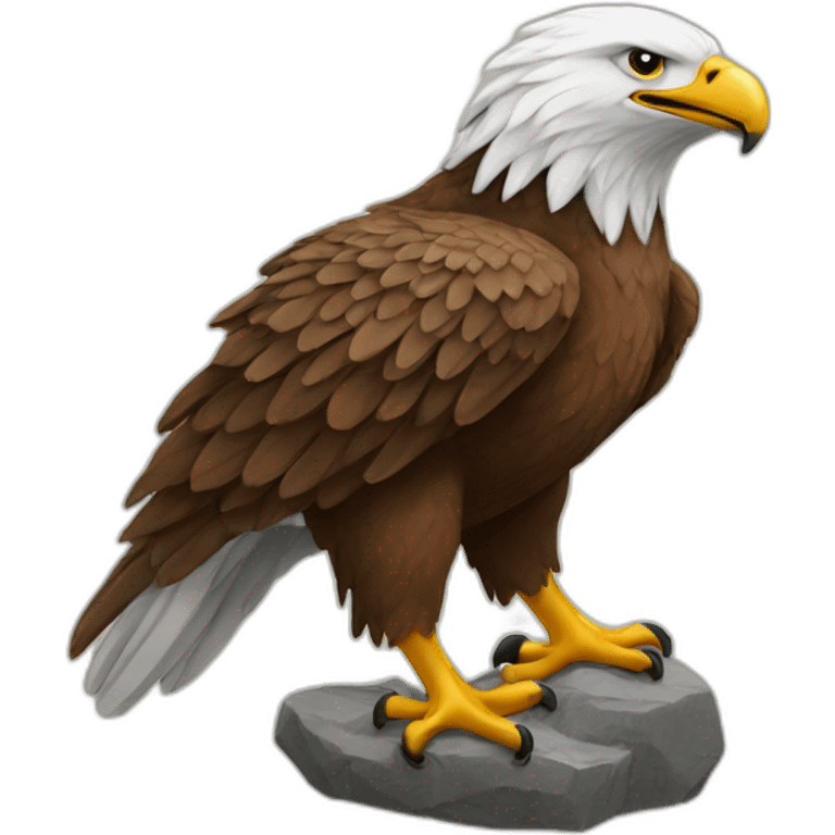 Aigle foot emoji