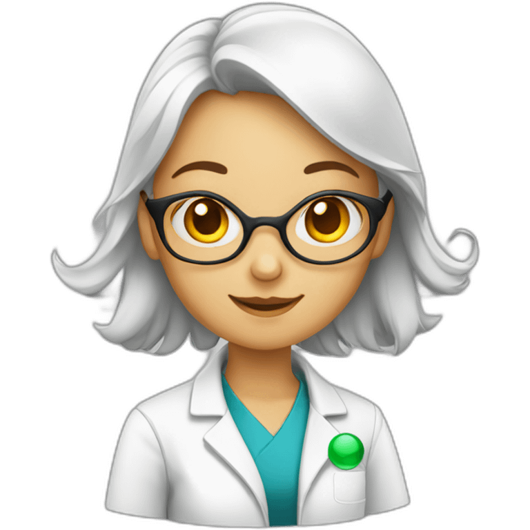 chemist girl emoji