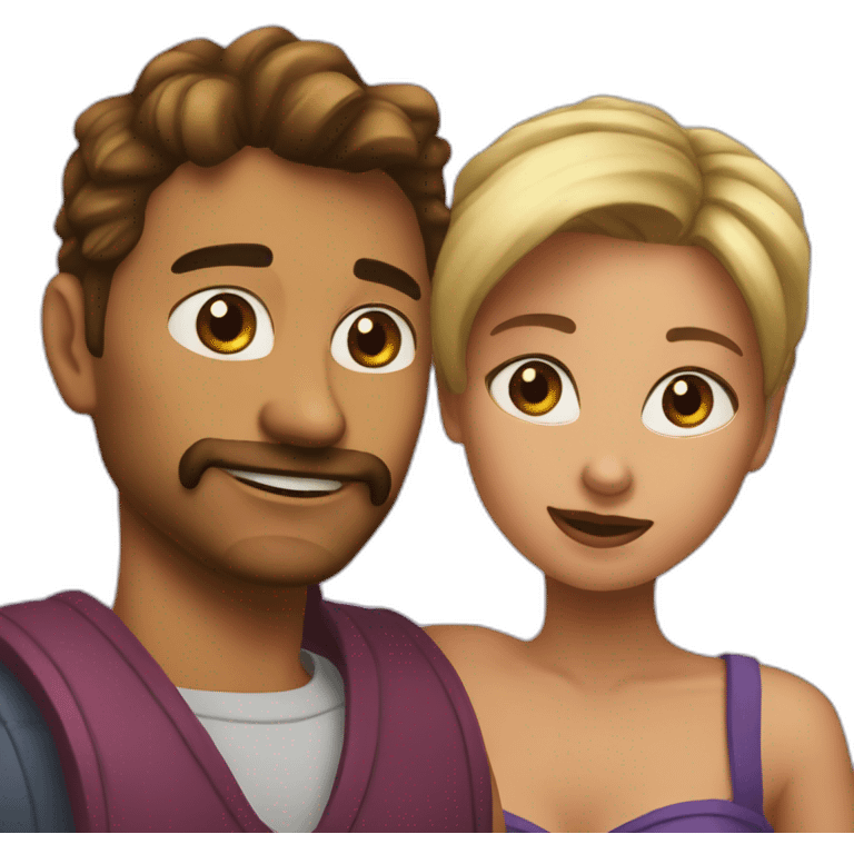 Noholito et pamela emoji