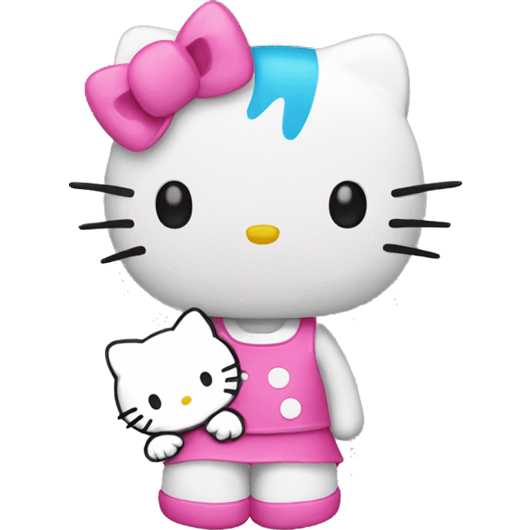 Pequeño hello kitty emoji