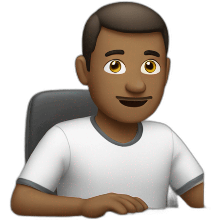 man at the computer emoji