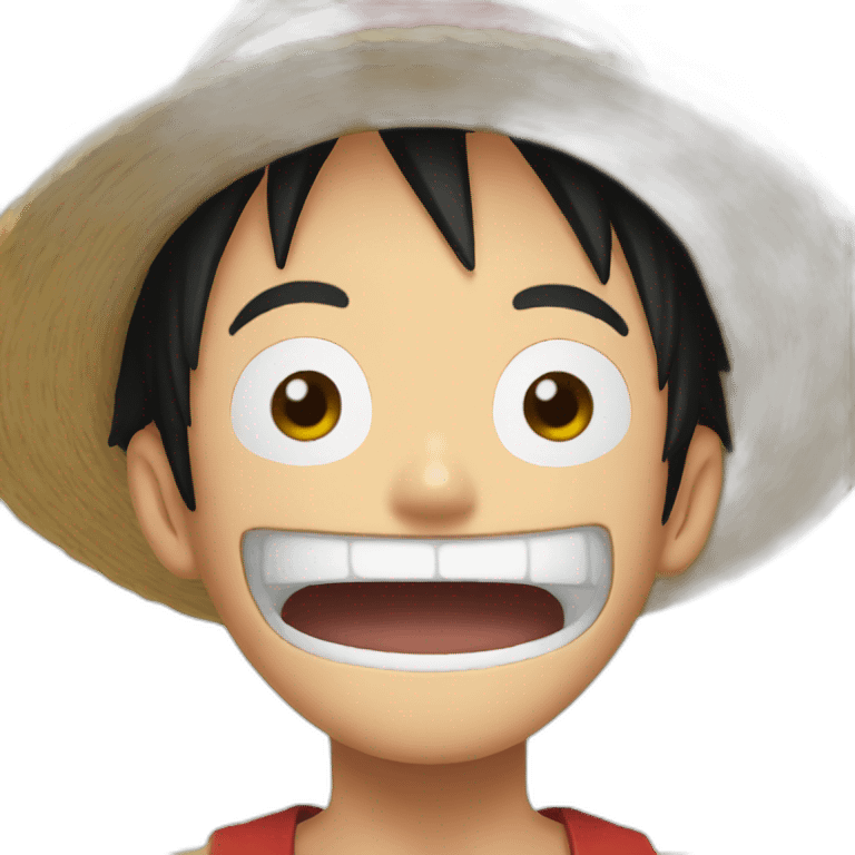 Luffy emoji