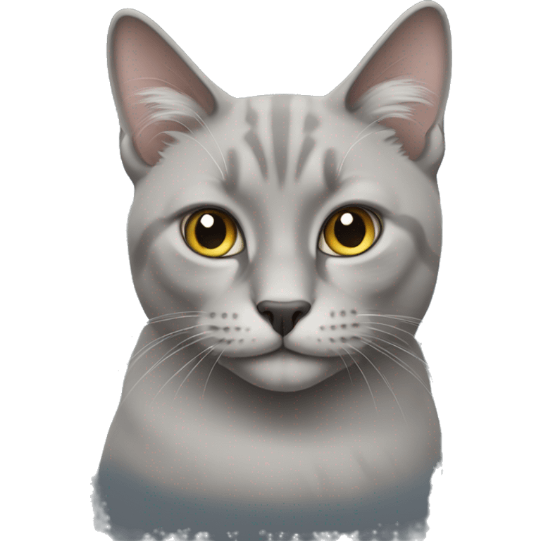 grey britain cat emoji