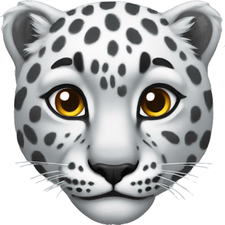 snow leopard emoji