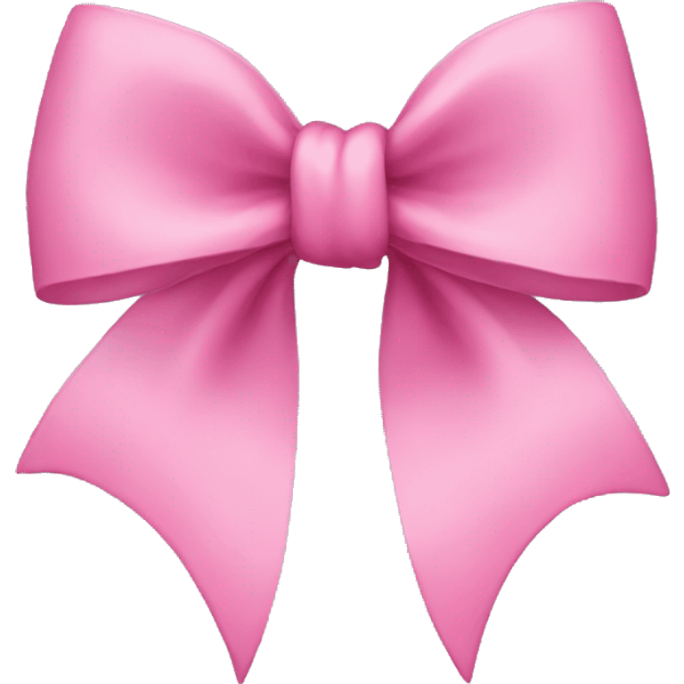 Pink bow emoji