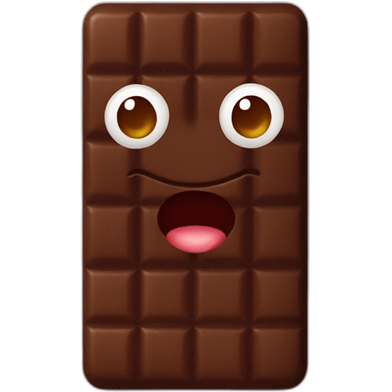 tablette chocolat emoji