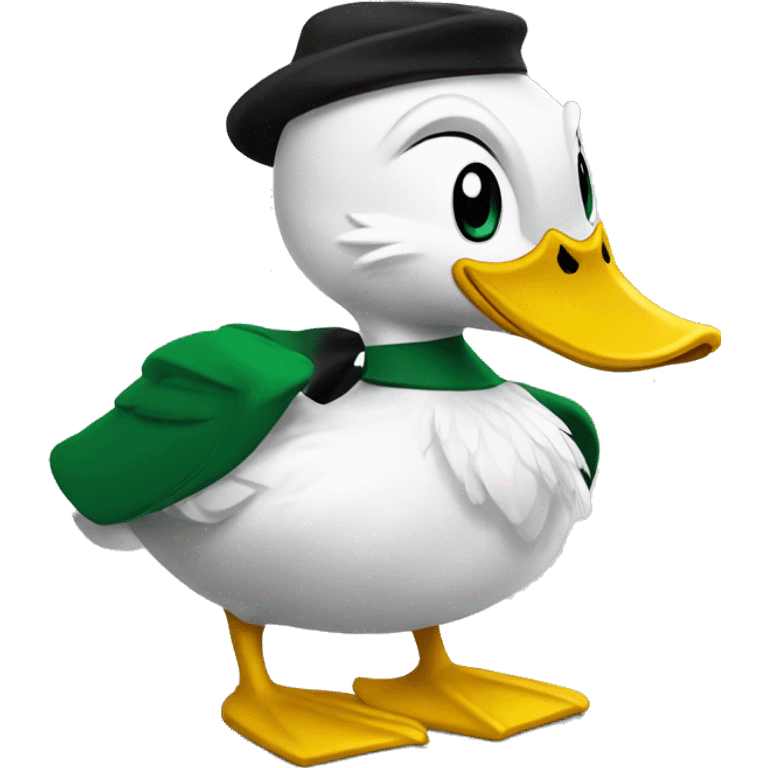 Oregon duck mascot emoji