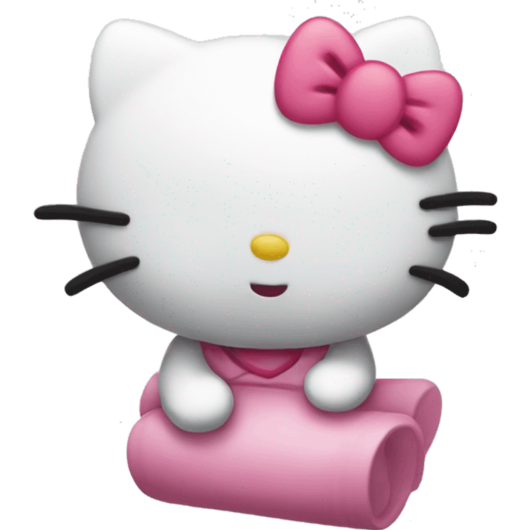 hello kitty llorando emoji