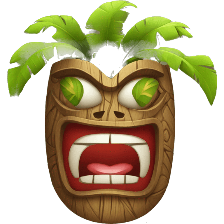 Tiki Tiki con cara enamorada  emoji