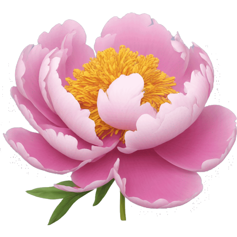 Peony emoji