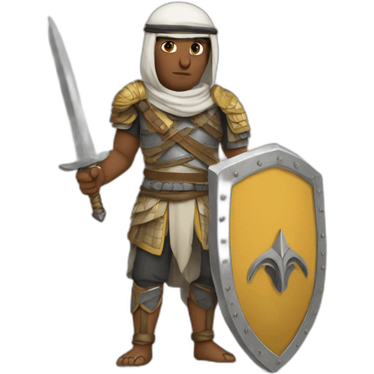 Arab warrior emoji