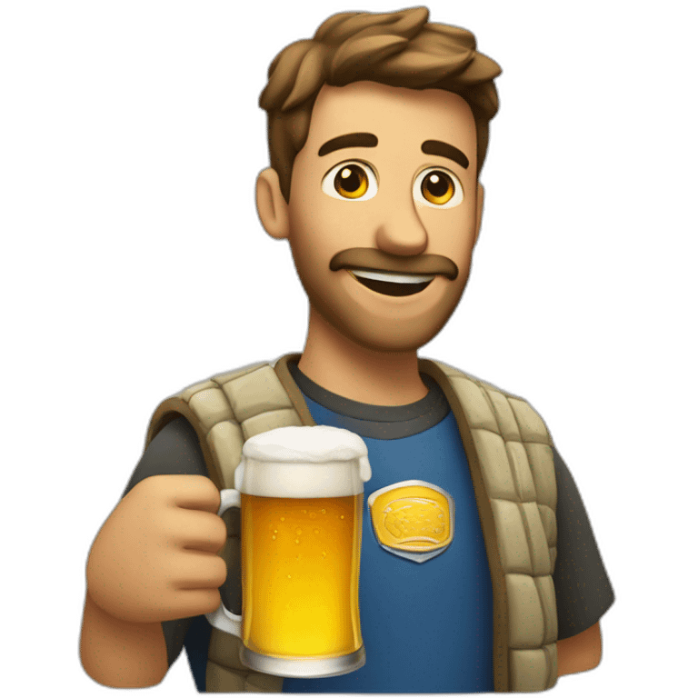 beer drinker emoji