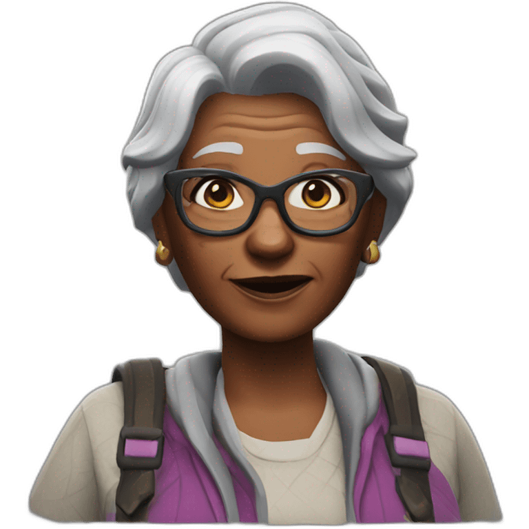 grandma's fortnite skin emoji