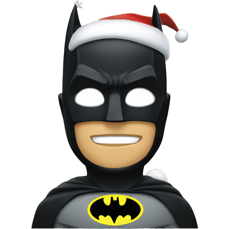 Batman on Christmas  emoji