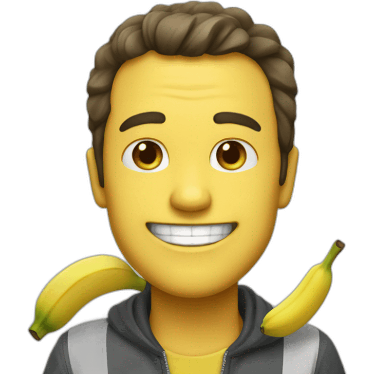 Jeff tuche have banana smile emoji