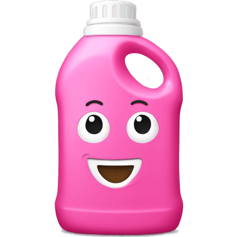 Pink laundry detergent emoji