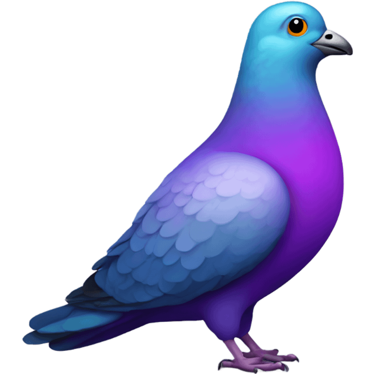 Disco pigeon emoji