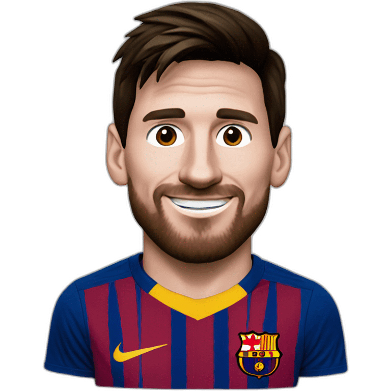 Lionel Messi a Barcelone  emoji