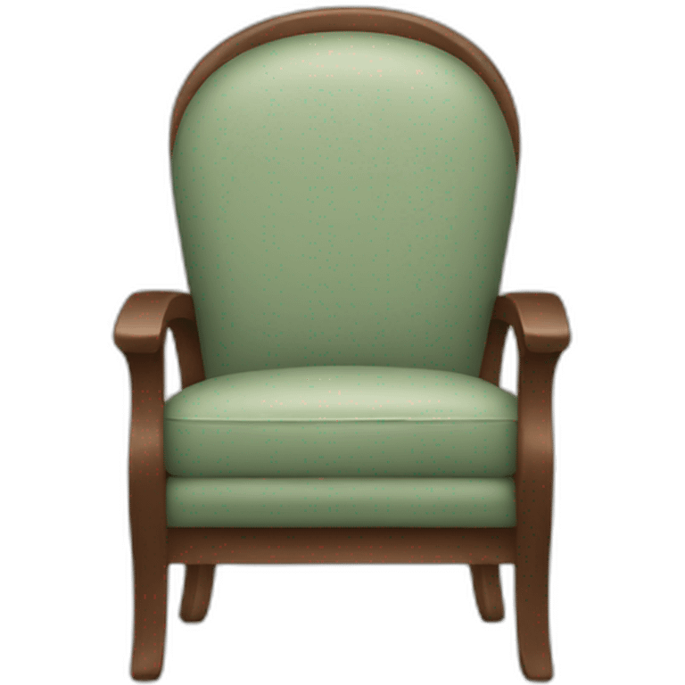 john wicker chair emoji