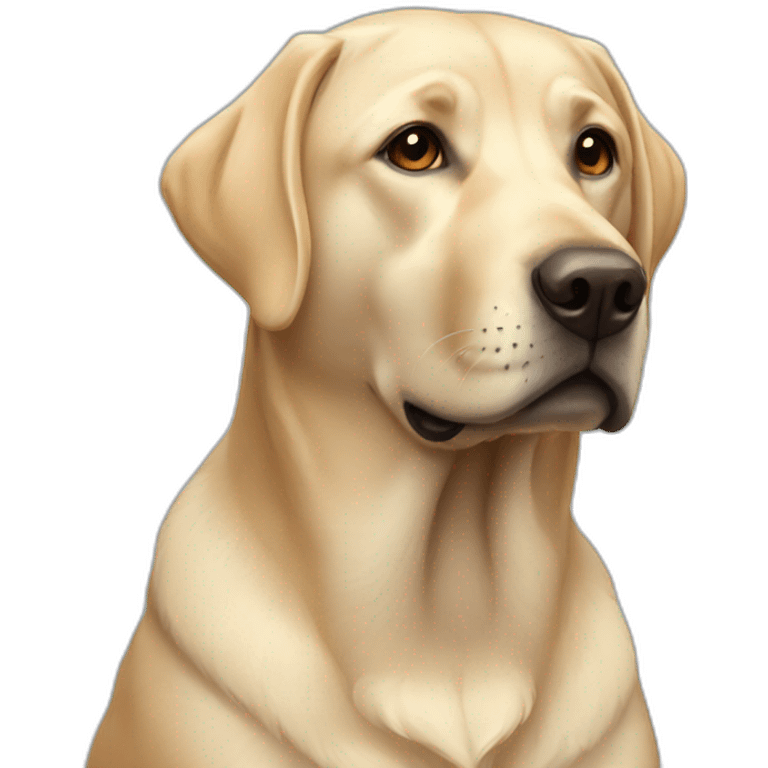 labrador emoji