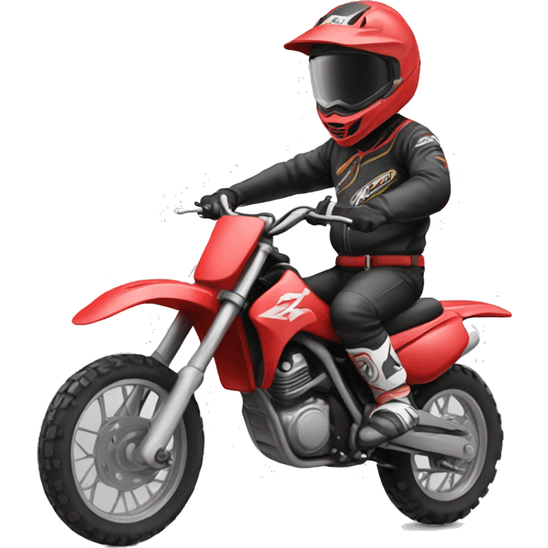 chinese dirt bike rider emoji