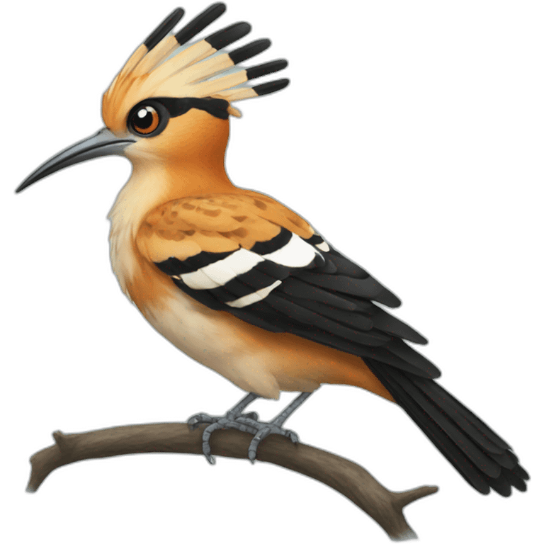 Hoopoe emoji