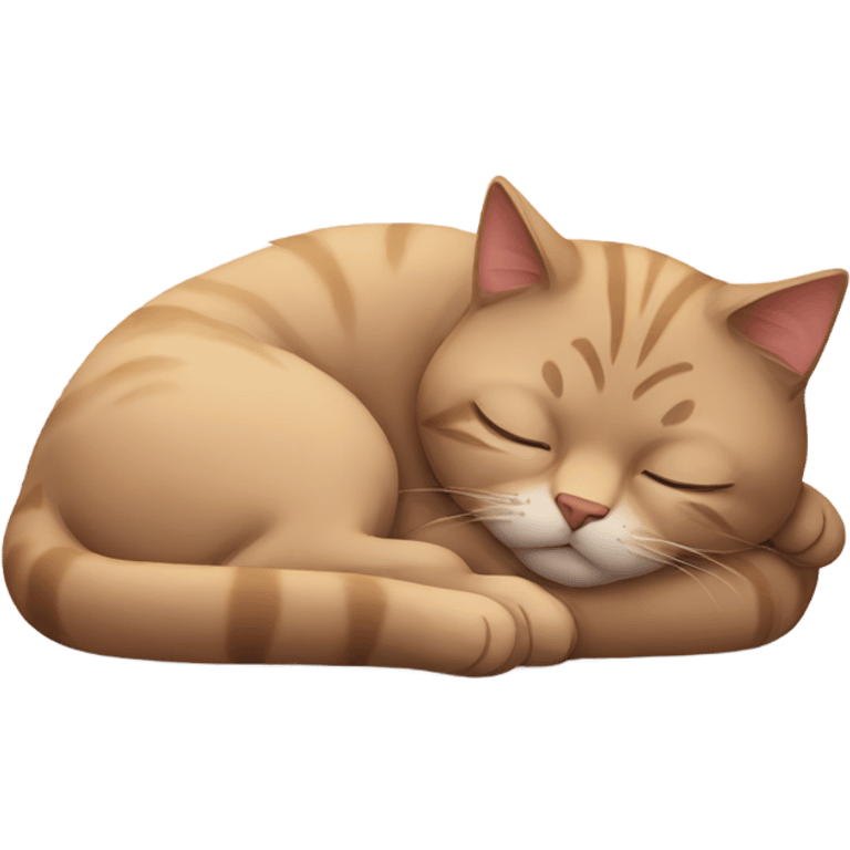 sleeping cat emoji