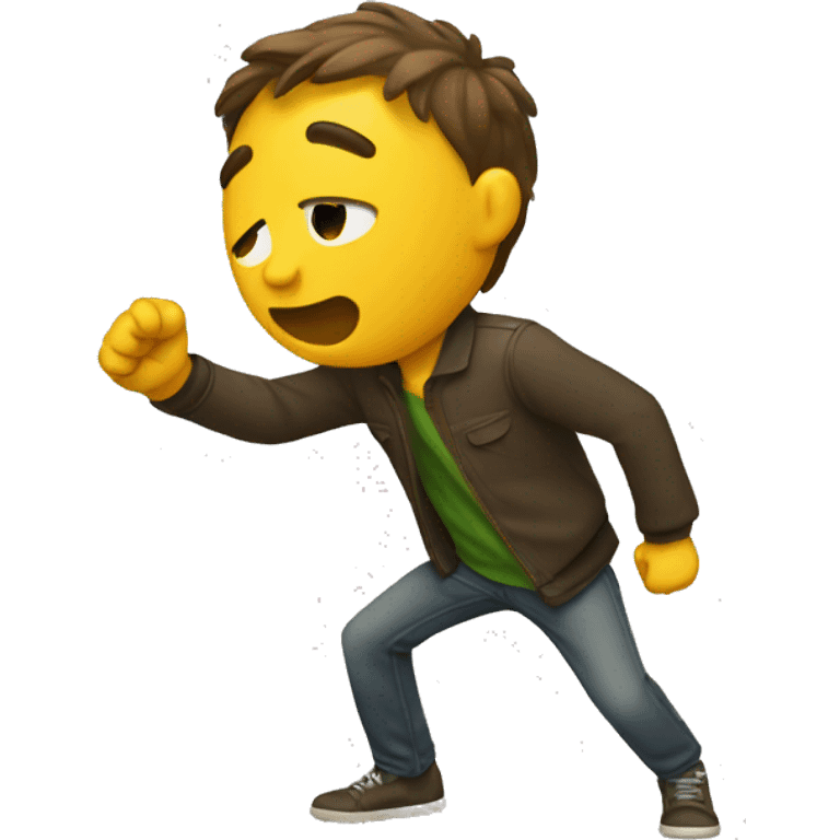 Personnage qui dab emoji