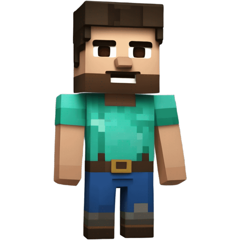 Jack black Minecraft steve emoji