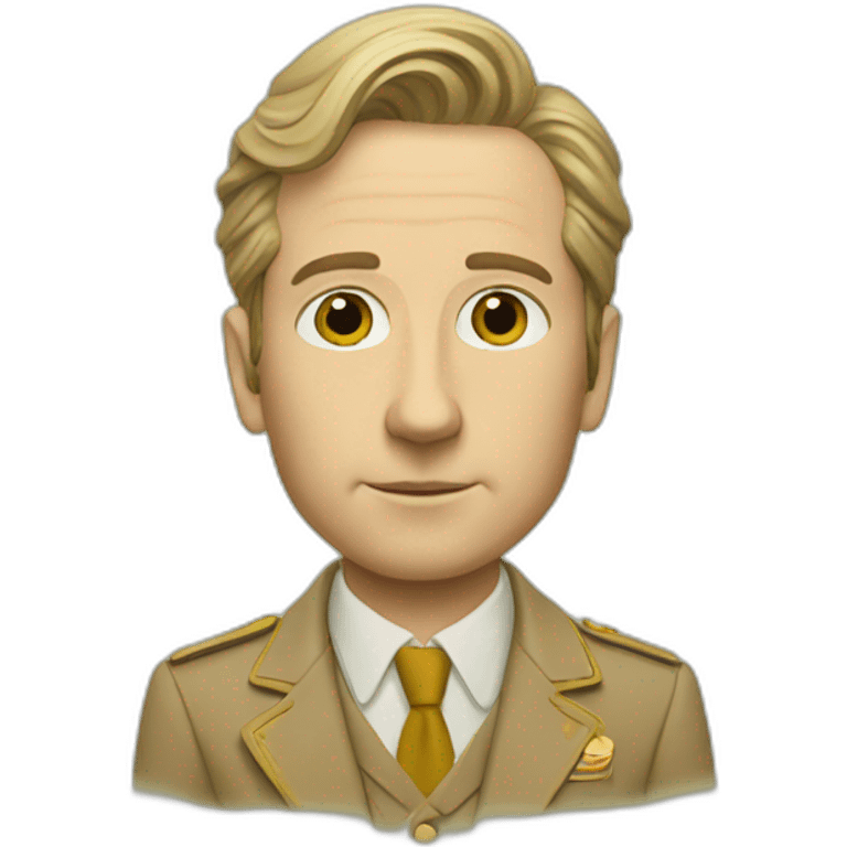 Wes Anderson style emoji