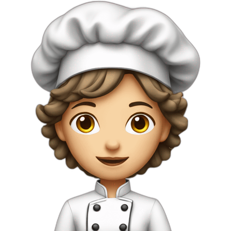 Chef girl emoji