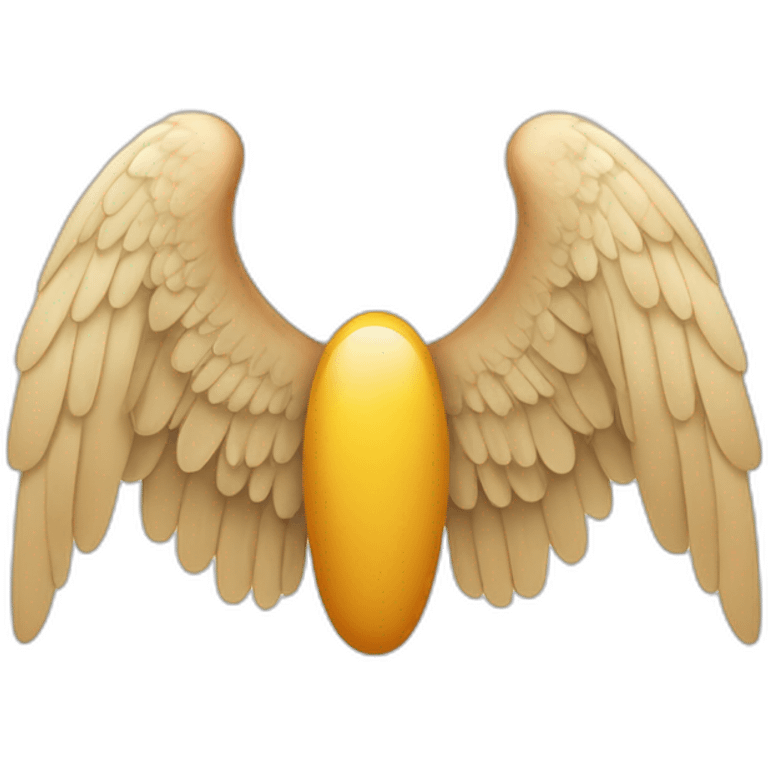 wings with letter “o” emoji