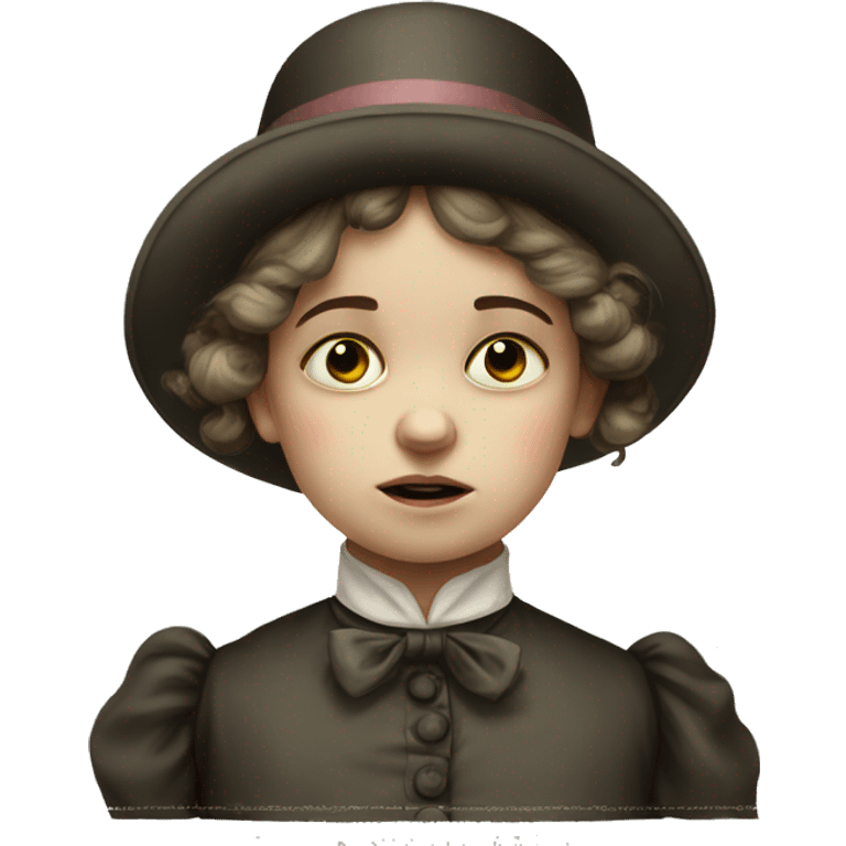  sick Victorian child emoji