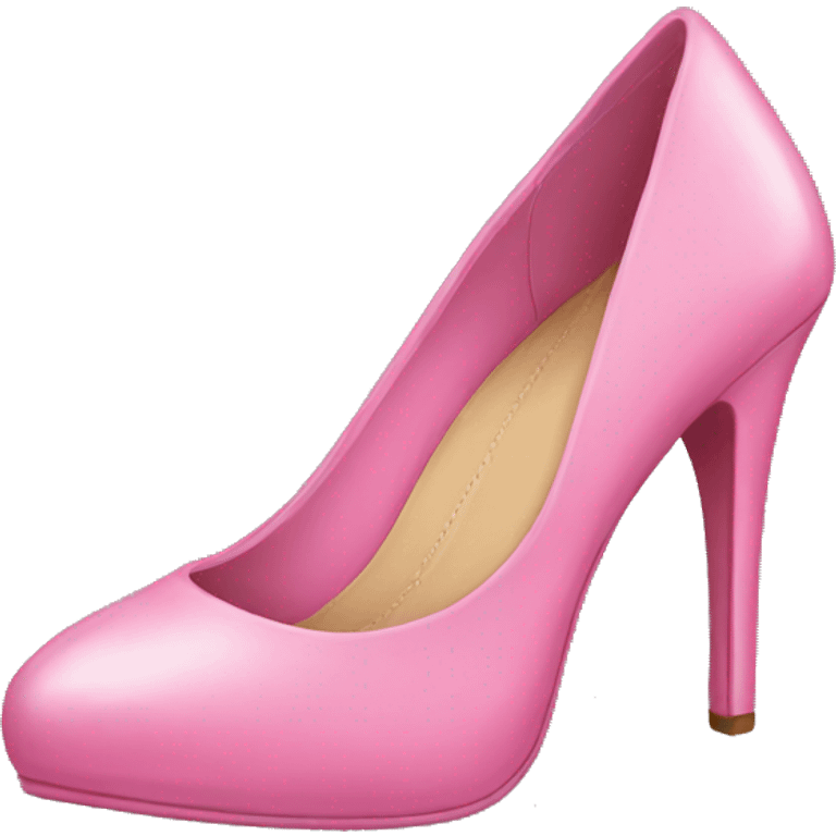 realistic pink heels emoji