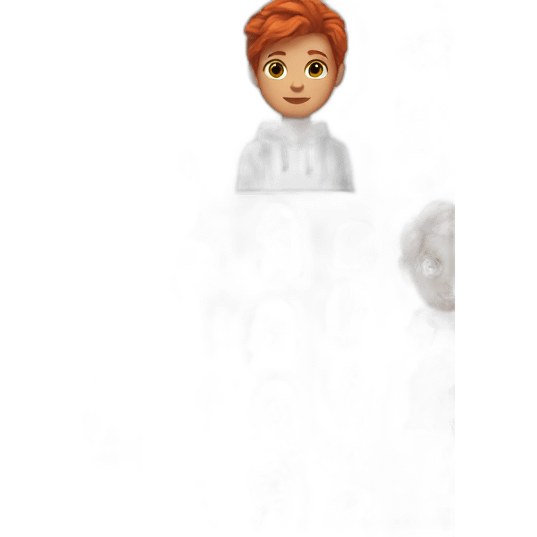 Redhair teenager emoji