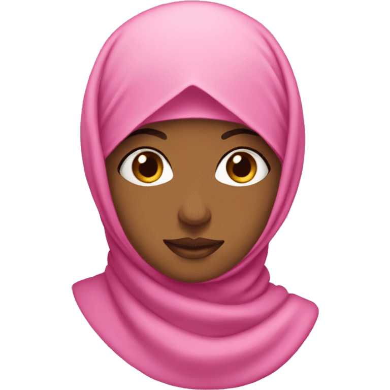 pink hijabi emoji