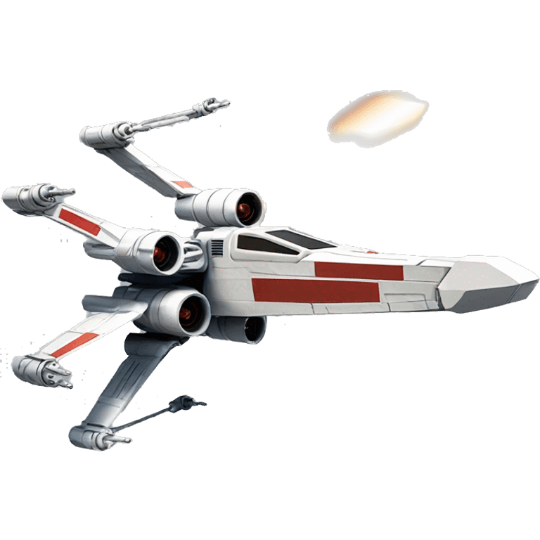 x-wing firing lasers emoji