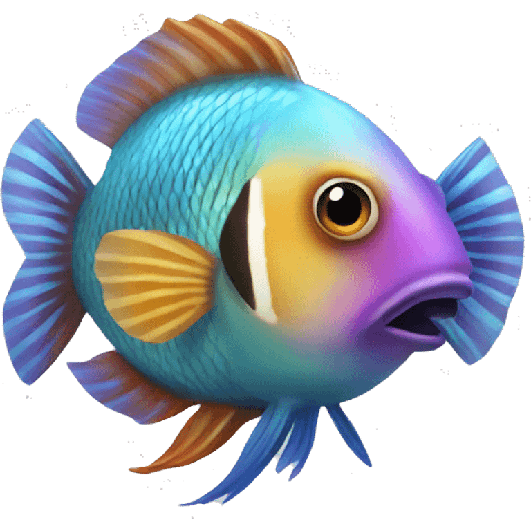 Exotic fish emoji