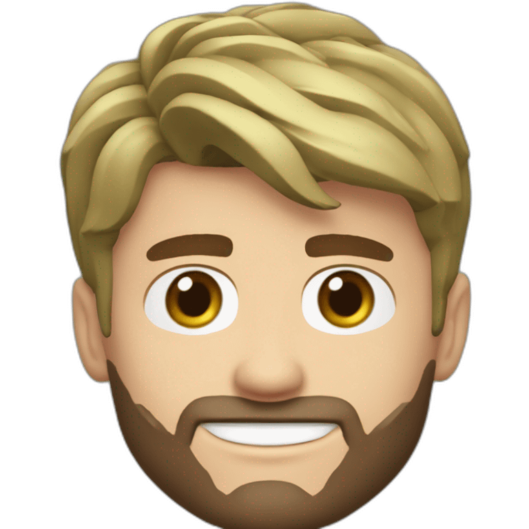 Olivier Giroud porter par Antoine Griezmann emoji