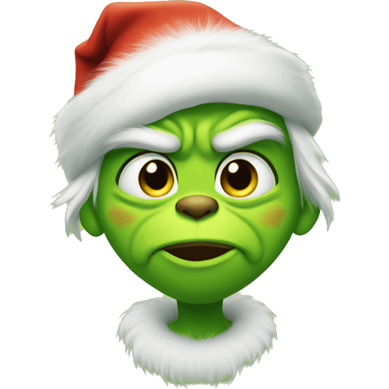 Cute grinch  emoji