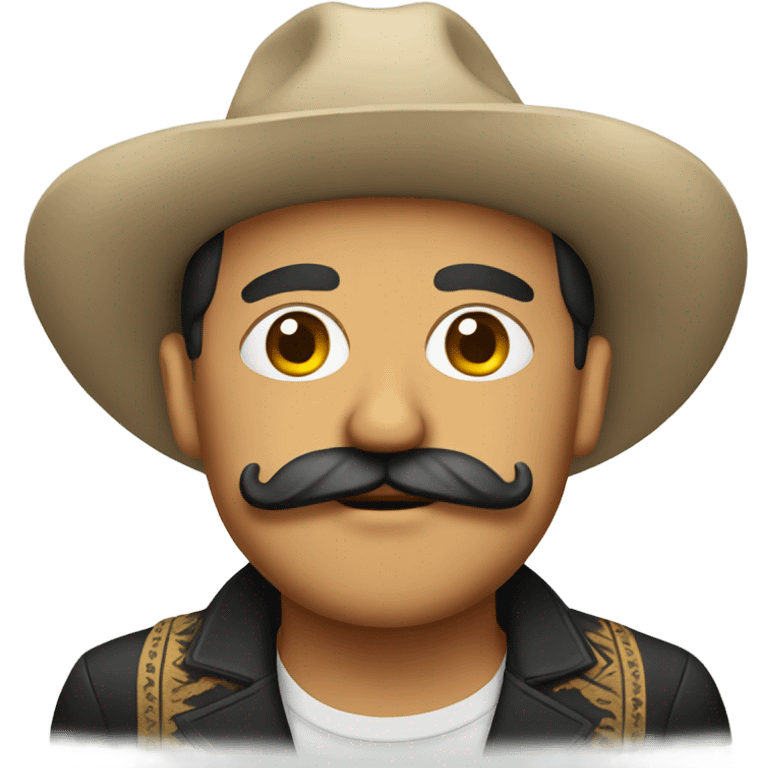 Mexican with mustache  emoji