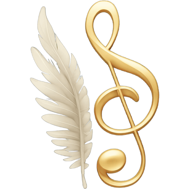 Music note with wings emoji