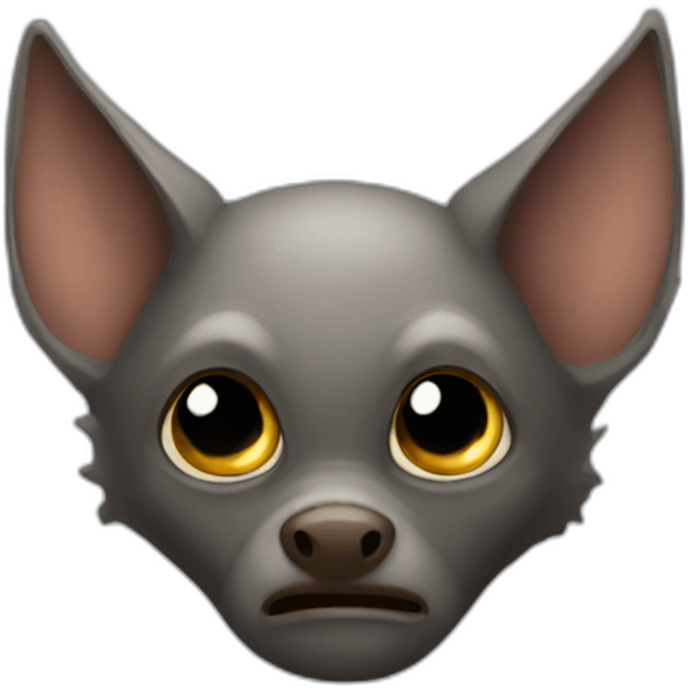 bat mysterious emoji