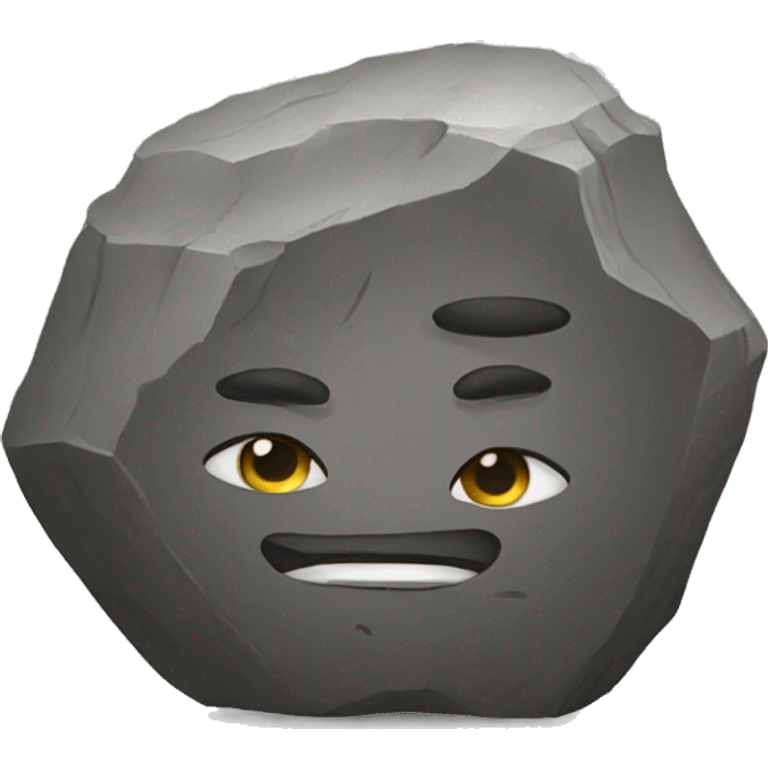 Rock emoji