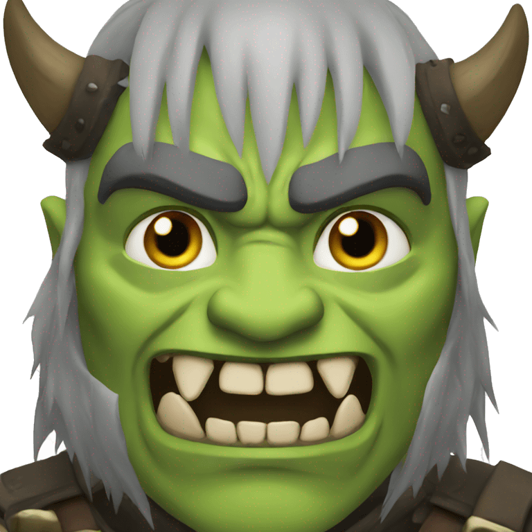 orc with fangs emoji