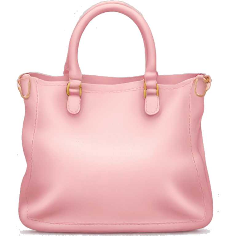 Light pink cute bag emoji