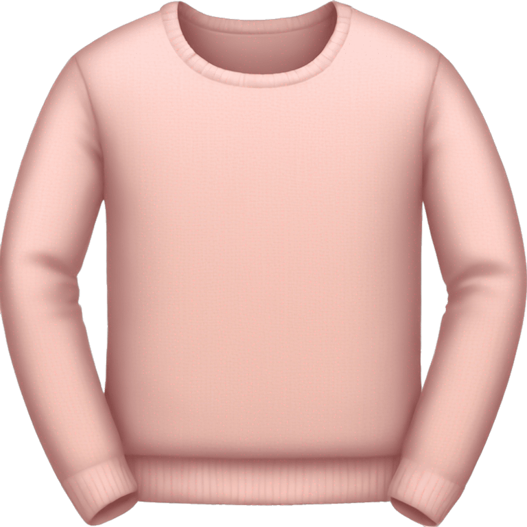 Light pink sweater  emoji