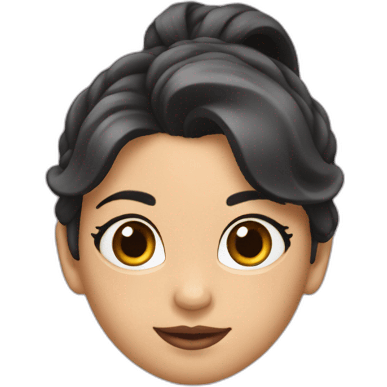 bailarina-morena-a-caballo emoji